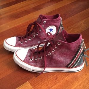 CONVERSE All Star Triple Zip HighTops sz 7 (men’s)